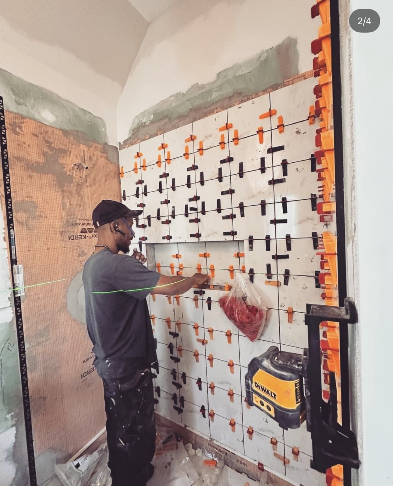 Tile Installation - General West Contractors project