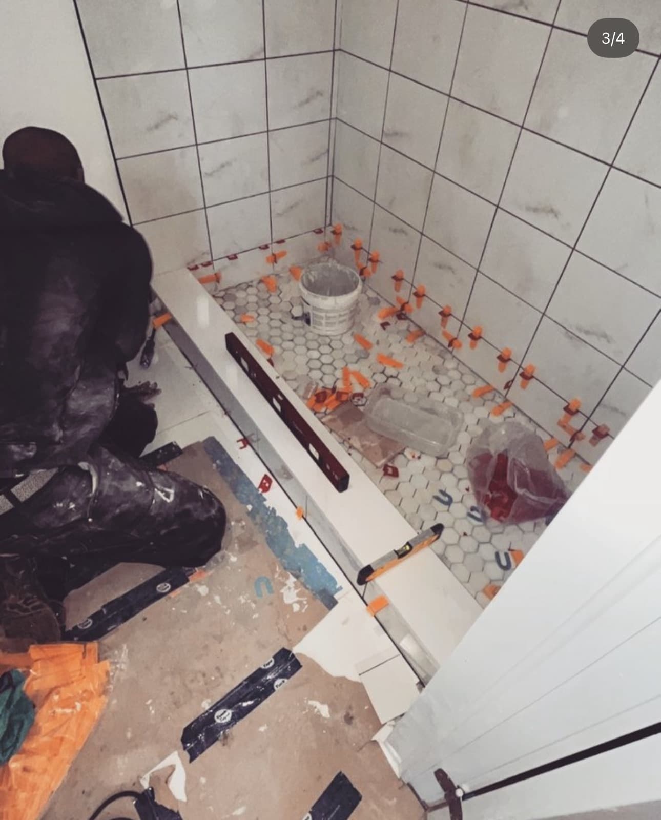 After: Bathroom Tile Renovation